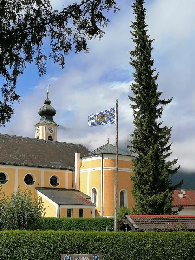 Gaestehaus Poeppl Unterwössen Екстериор снимка